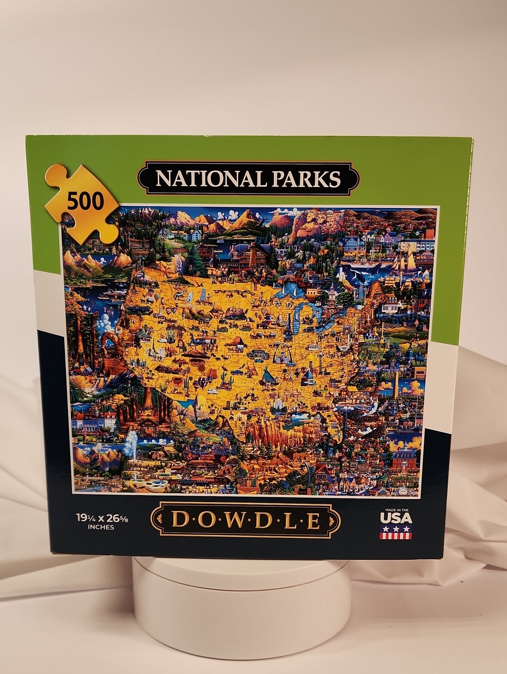 Made In The USA! Factory Sealed: National Parks 500-Piece Jigsaw Puzzle